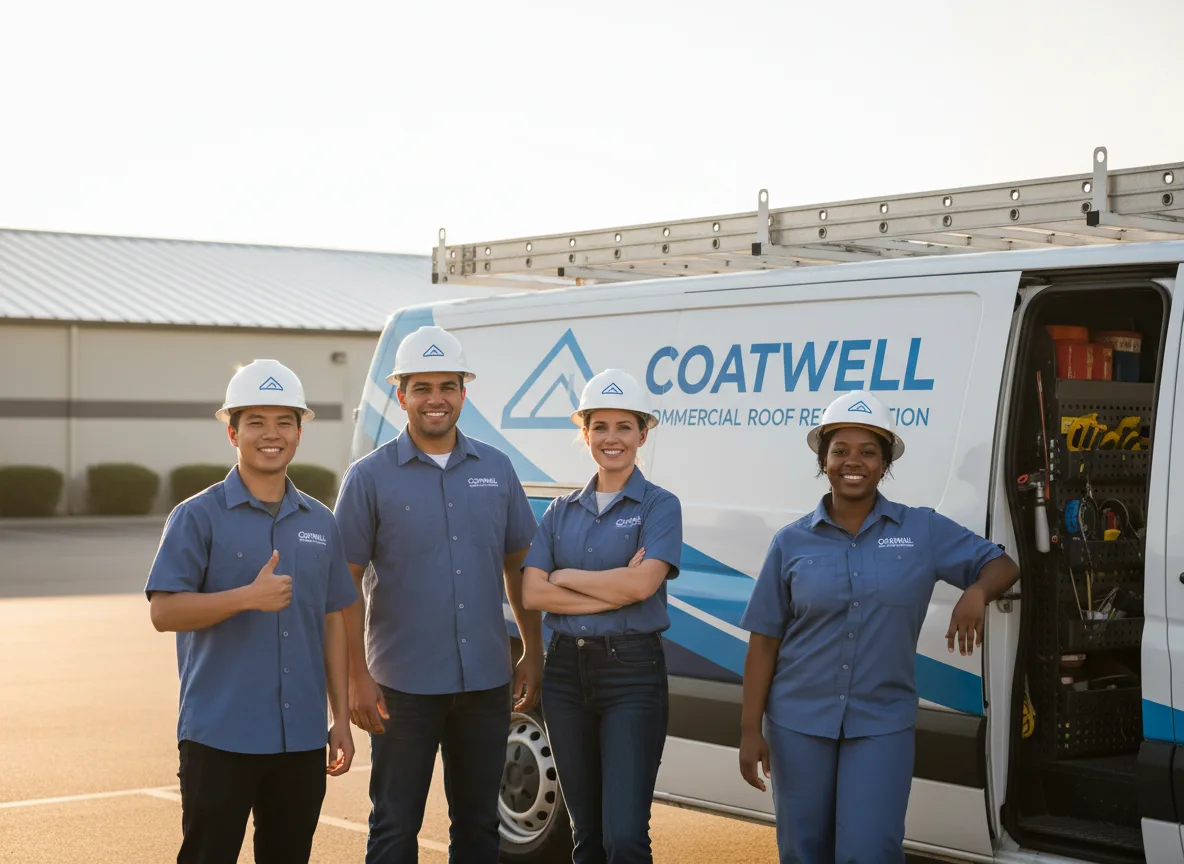 Commercial roof coating company in Ponder, TX